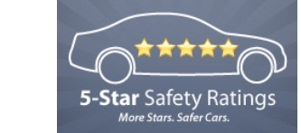 5-Star Safety Ratings for cars, SUVs, mini-vans and light trucks _ crash tests