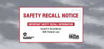 Search for auto, car seat and automobile equipment recalls and investigations