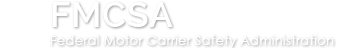 FMCSA Federal Motor Carrier Safety Administration