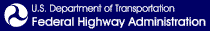 U.S. Department of Transportation Federal Highway Administration logo