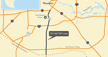 SH 288 Toll Lanes - Houston, Texas