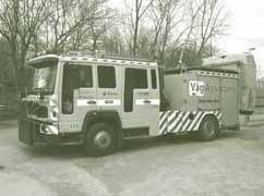 Photo: Swedish Service Patrol Truck with equipment stowed