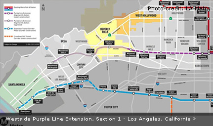 Westside Purple Line Extension, Section 1 - Los Angeles, California