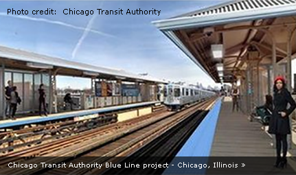 Chicago Transit Authority Blue Line Project  - Chicago, Illinois
