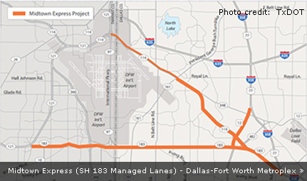 Midtown Express (SH 183 Managed Lanes) - Dallas-Fort Worth Metroplex