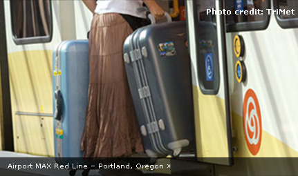 Airport MAX Red Line - Portland, Oregon