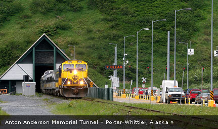 Anton Anderson Memorial Tunnel - Porter-Whittier, Alaska
