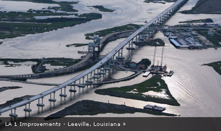 LA 1 Improvements - Leeville, Louisiana