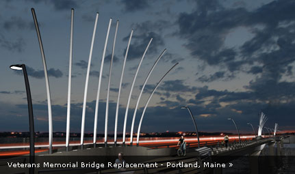 Veterans Memorial Bridge Replacement - Portland, Maine