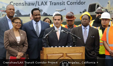 Crenshaw/LAX Transit Corridor Project  - San Francisco, California