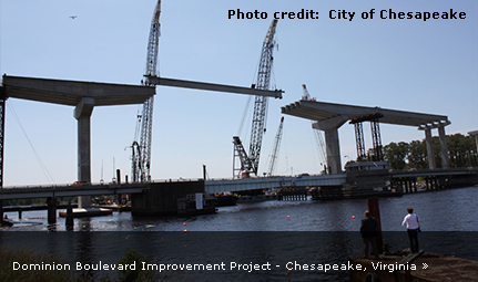 Dominion Boulevard Improvement Project - Chesapeake, Virginia