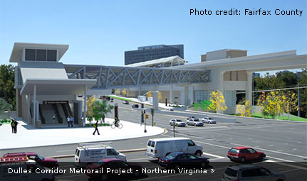 Dulles Corridor Metrorail Project - Northern Virginia
