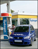 Picture of hydrogen station.