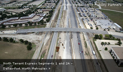 North Tarrant Express Segments 1 and 2A - Dallas-Fort Worth Metroplex, Texas