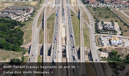 North Tarrant Express Segments 3A and 3B - Dallas-Fort Worth Metroplex, Texas