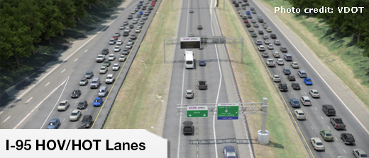 I-95 HOV/HOT Lanes  - Fairfax, Prince William, and Stafford Counties, Virginia