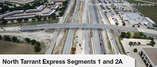 North Tarrant Express Segments 1 and 2A