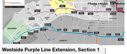 Westside Purple Line Extension, Section 1