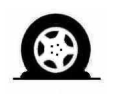 Alternative Flat Tire Symbol