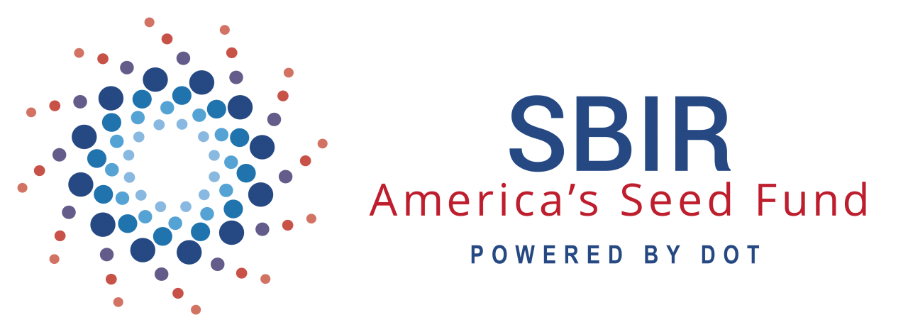 This is an image of the U.S. DOT SBIR logo.