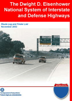 FHWA Route Log and Finder List Brochure Cover