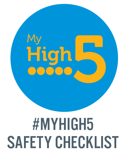 My high 5 safety checklist