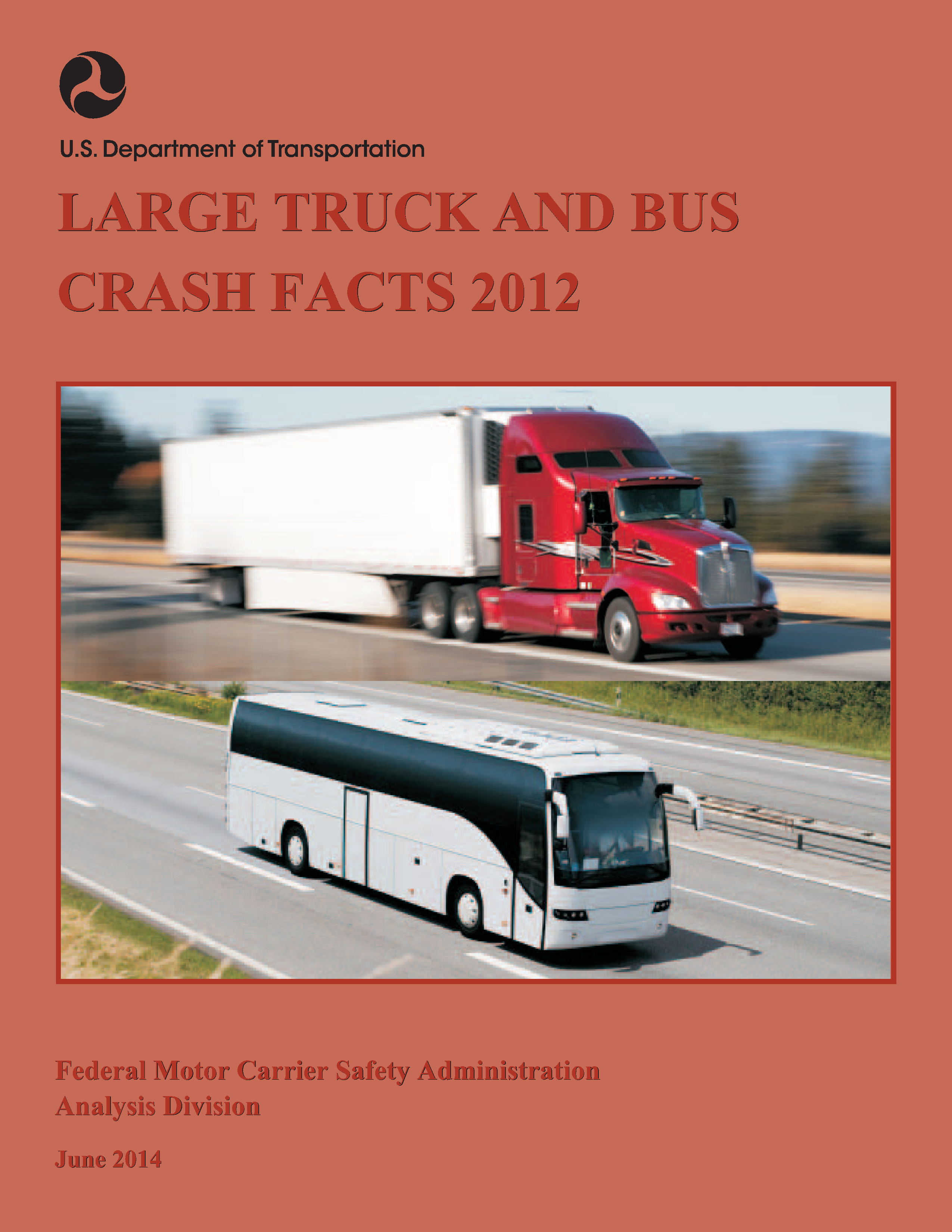 Large Truck and Bus Crash Facts 2012 - Front Cover