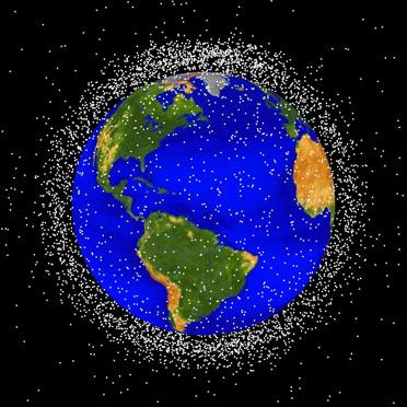 LEO Orbital Debris Field - NASA