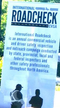 'FMCSA Acting Administrator Scott Darling: “Thank you to our partners throughout the United States, in Canada and Mexico for their dedication to safety. While the focus of Roadcheck is on large commercial vehicles, every driver has a responsibility to drive safely. Always allow extra room for trucks and buses to maneuver and avoid lingering in the “No Zone” – the blind spots along the sides and rear where the truck driver cannot see your vehicle. Everyone sharing the road deserves to reach their destination safely.” 
http://cvsa.org/programs/int_roadcheck_2016.php'