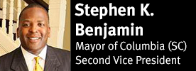 Mayor Stephen K. Benjamin of Columbia (SC), Second Vice President