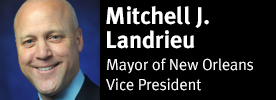 Mayor Mitchell J. Landrieu of New Orleans, Vice President