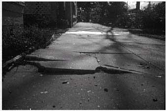 Figure 10-1. Regular sidewalk maintenance can prevent or correct sidewalk conditions, such as changes in level.