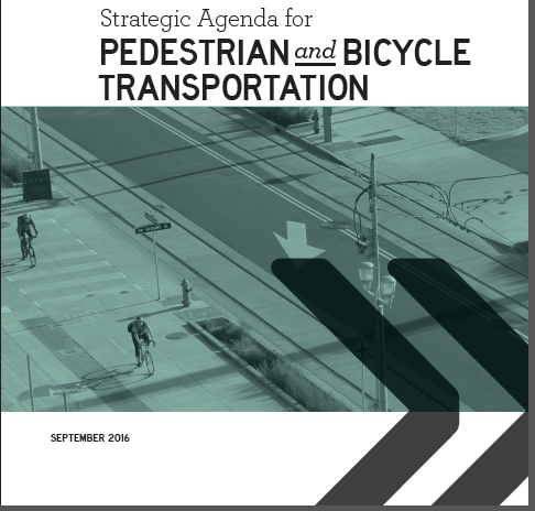 Strategic Agenda for Pedestrian and Bicycle Transportation