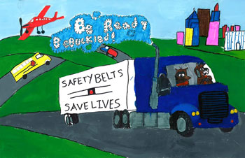 drawing by 2013 3-6 grade winner Reilly Taylor Independence, MO