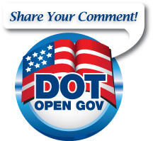 DOT Open Gov logo