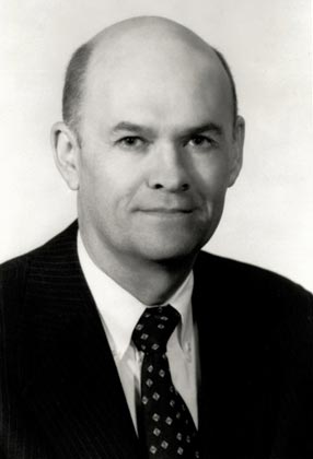 Headshot of Secretary of Transportation Claude S. Brinegar.