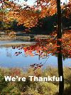 'November is the time to give thanks. Throughout the month we’ll share all we are #thankful for.'