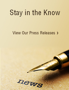 Stay in the know - View our press releases