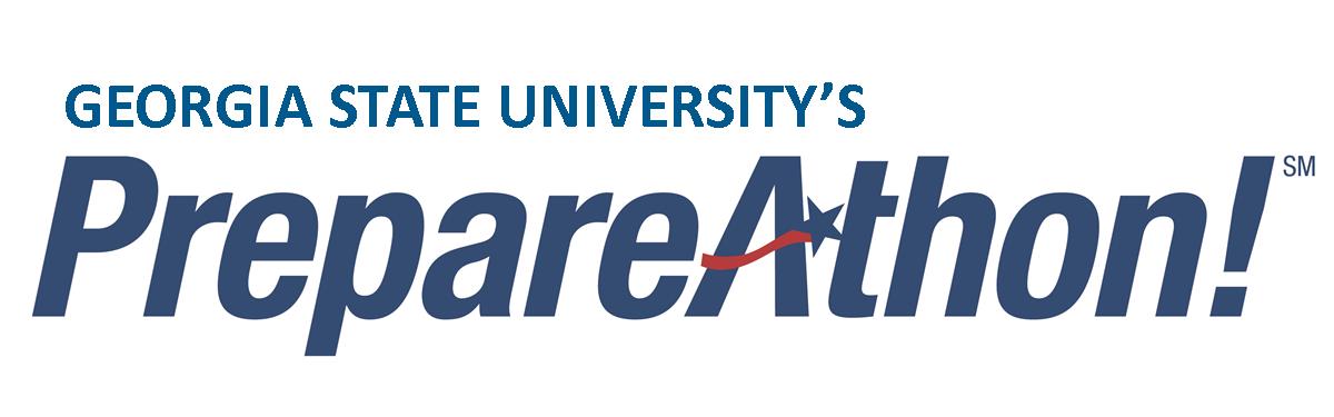 Georgia State University PrepareAthon Logo