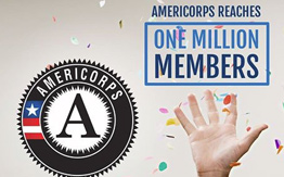 AmeriCorps Reaches One Million Members!