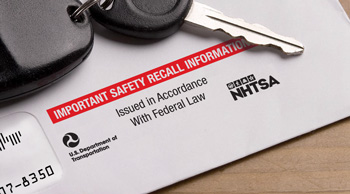 Safety Recall Information Envelope Image