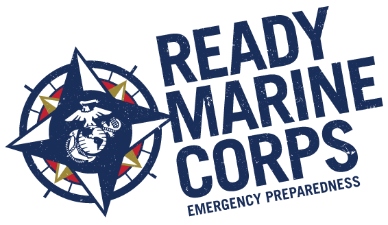 Ready Marine Corps emergency preparedness logo