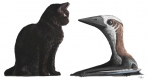 A newly discovered and unusually puny pterosaur would see eye to eye with a modern house cat.