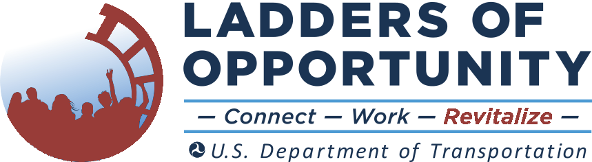 Ladders of Opportunity logo with "revitalize" highlighted