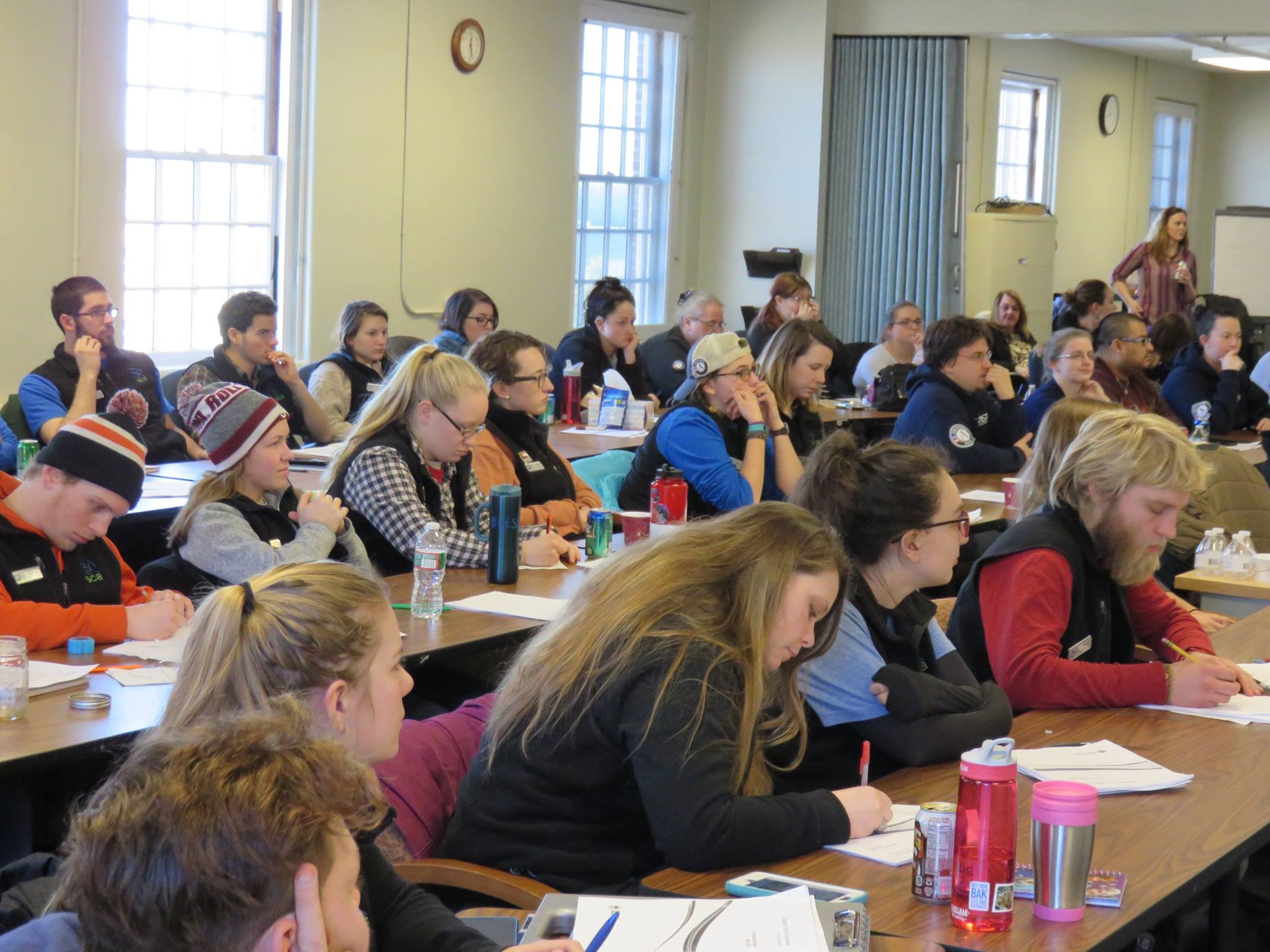 Image of New Hampshire State AmeriCorps members at a Ready Corps Training.