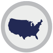 US map icon