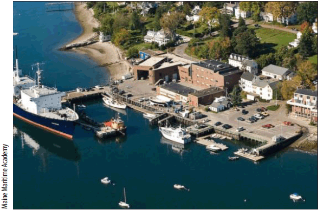 Figure 1. METEL facility and waterfront assets at the Maritime Academy.