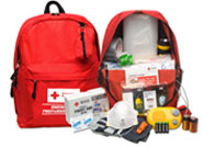 Red Cross disaster emergency kit