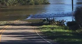 Flooding from Hurricane Matthew