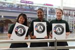 '@[61265398450:274:AmeriCorps NCCC] Team Leaders greet new members as they arrive for service.'